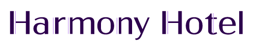 Harmony Hotelのテキストロゴ